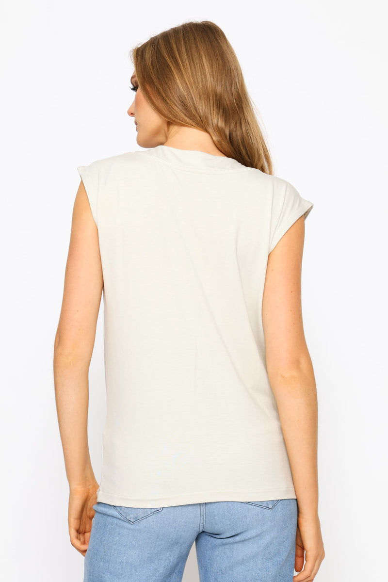 Bella Cap Sleeve T-Shirt - Sage