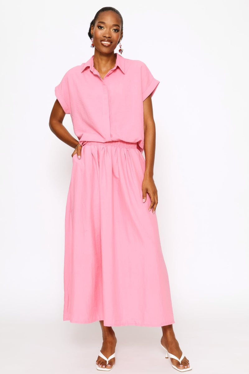 Easy Wearing Shirt - Mid Pink