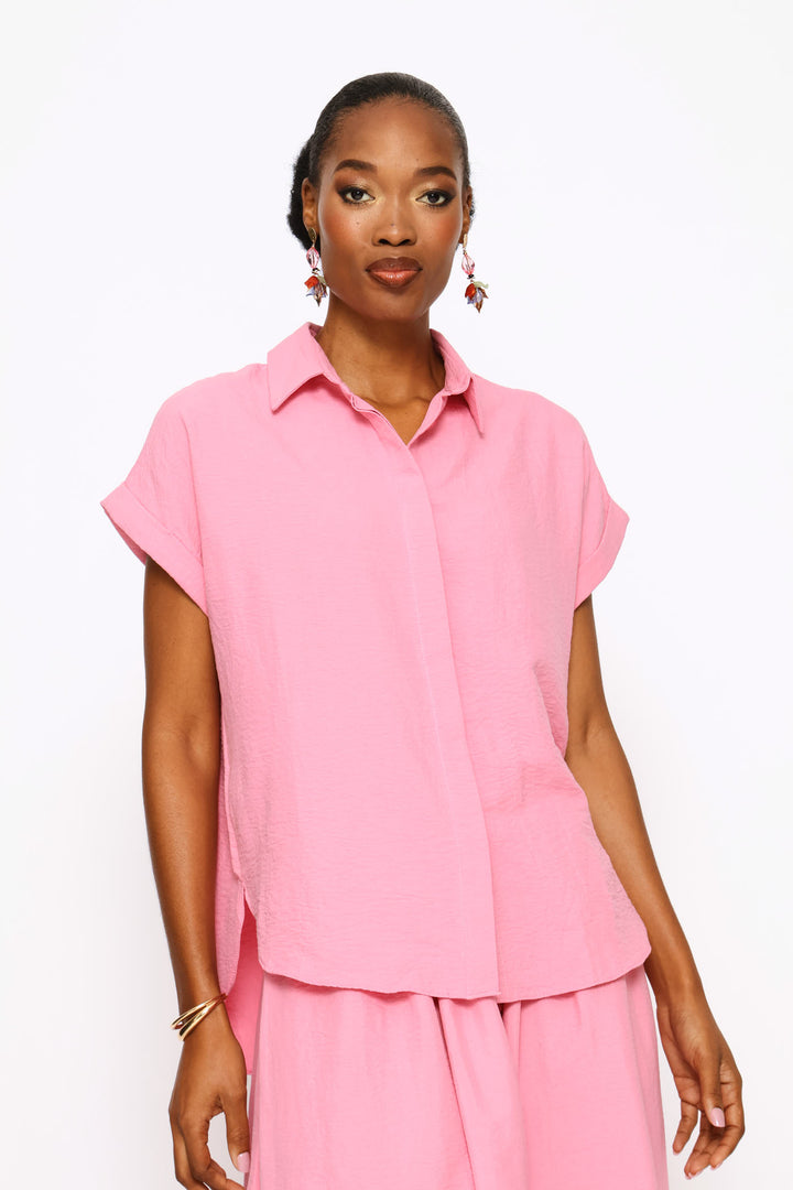 Easy Wearing Shirt - Mid Pink