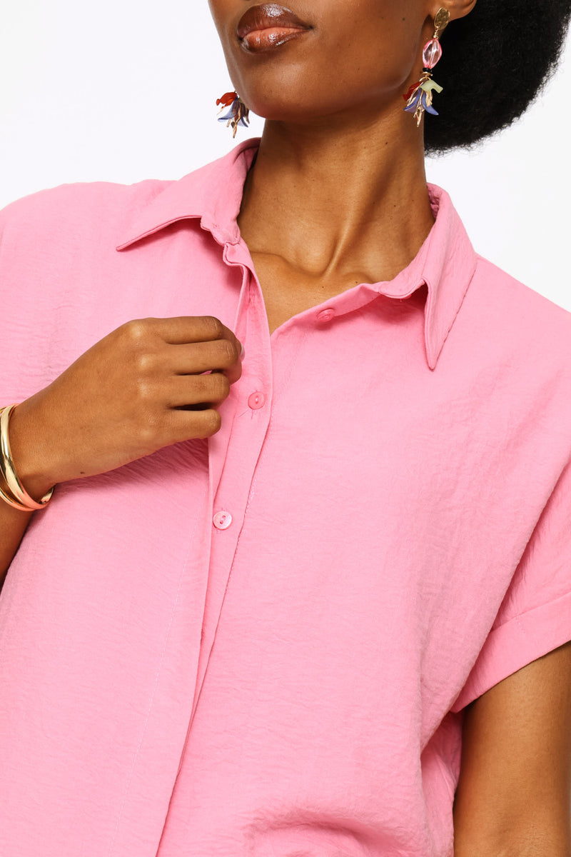 Easy Wearing Shirt - Mid Pink