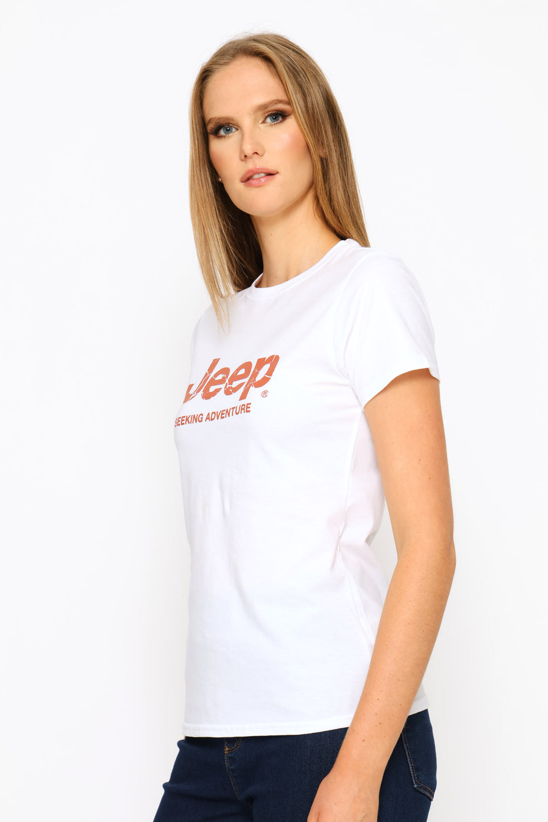 Icon Cropped Tee - White