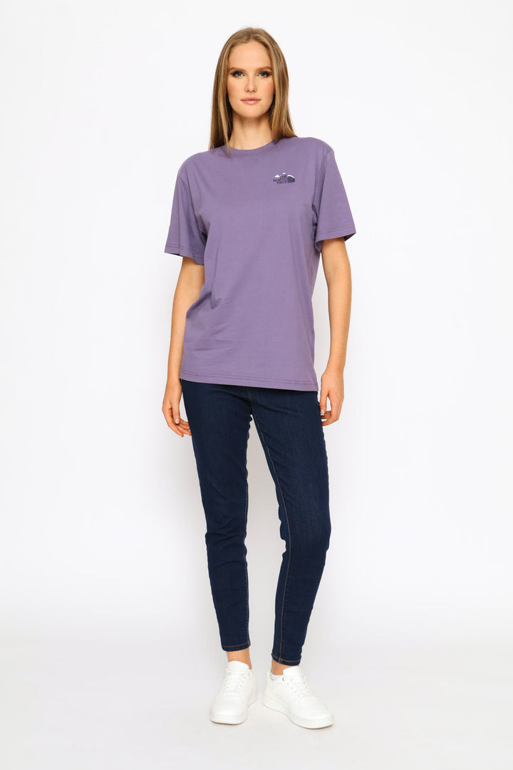 Natural High Society Relaxed Tee - Lilac