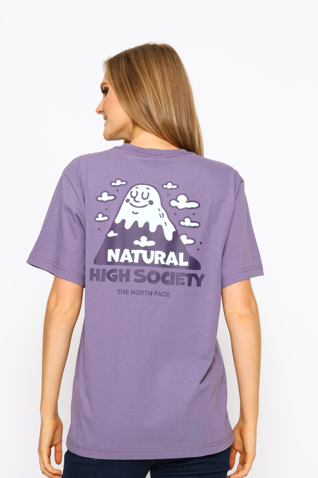 Natural High Society Relaxed Tee - Lilac