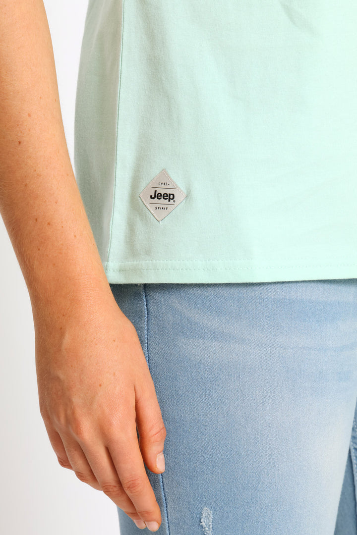 Fashion Tee - Mid Green
