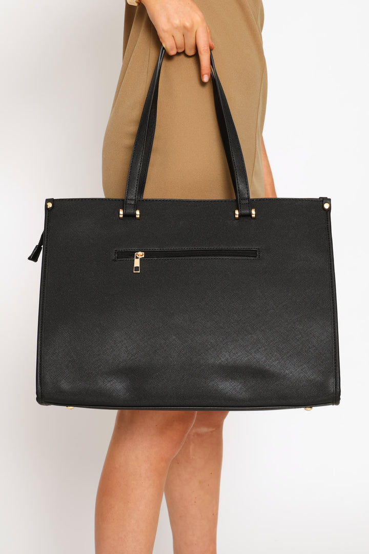 Colour Block Laptop Bag - Multi