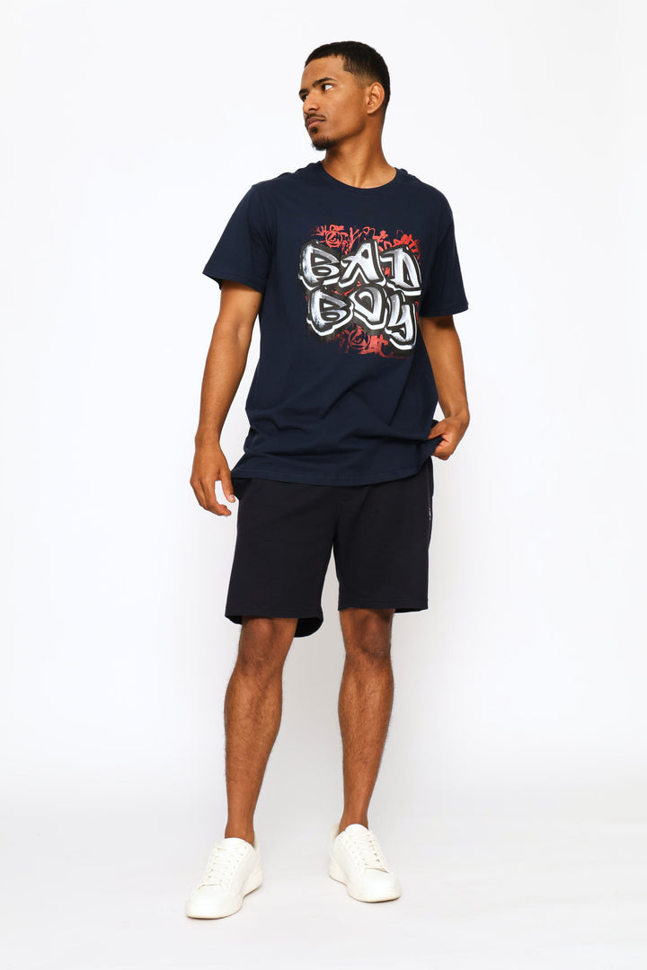 Street Respect Tee - Navy
