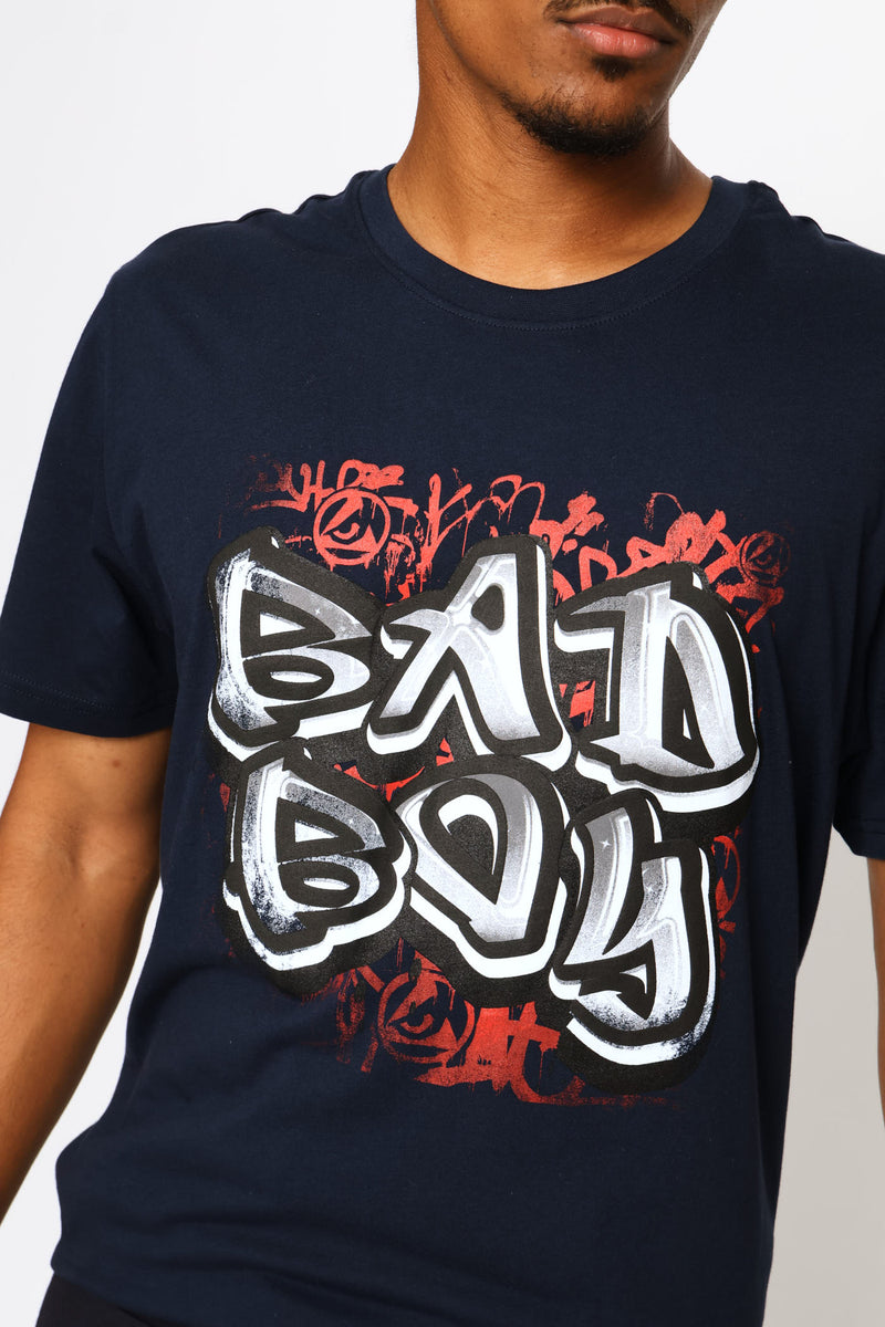 Street Respect Tee - Navy