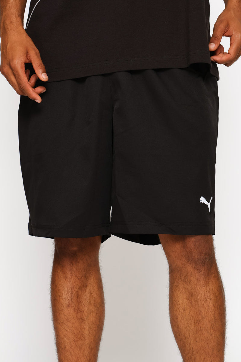 Essential Woven 9" Shorts - Black