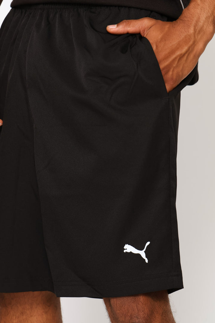 Essential Woven 9" Shorts - Black