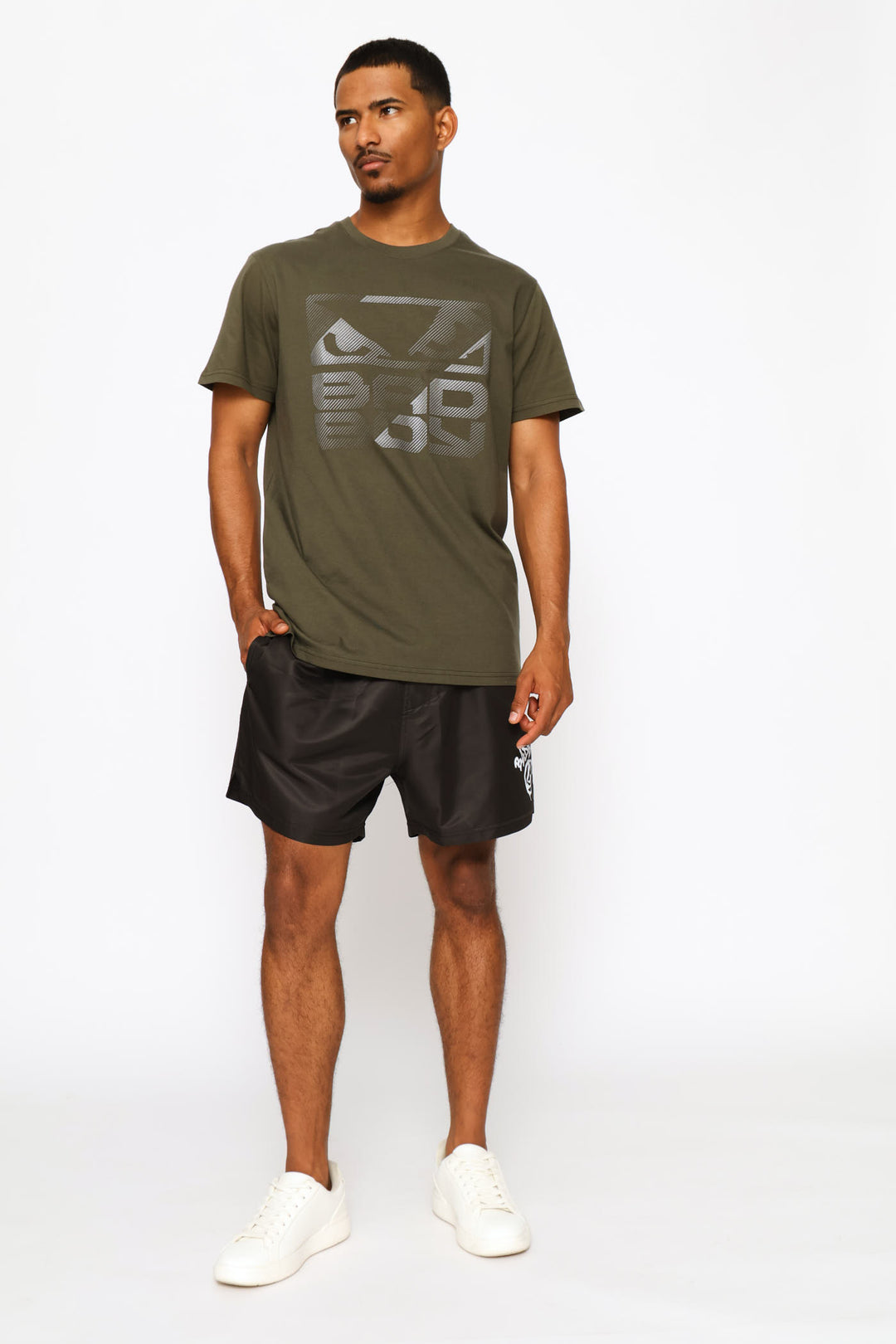 Bevel Eyes Tee - Fatigue