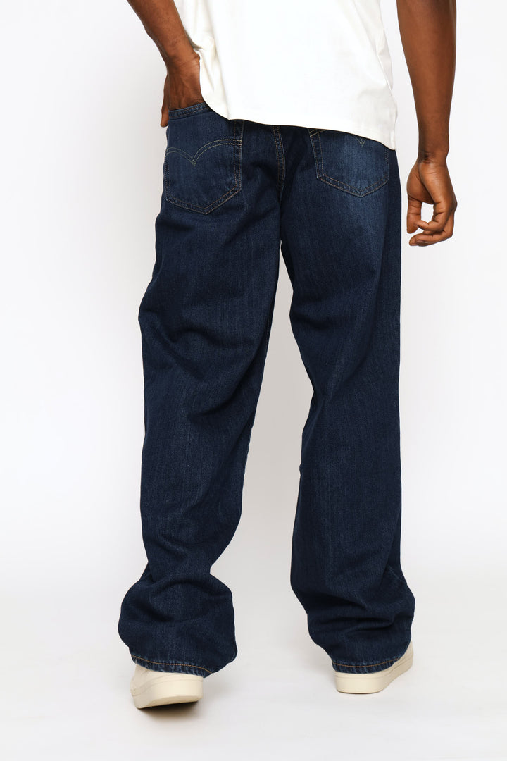 578 Varnish Tarnish Baggy Denim - Tea Stain