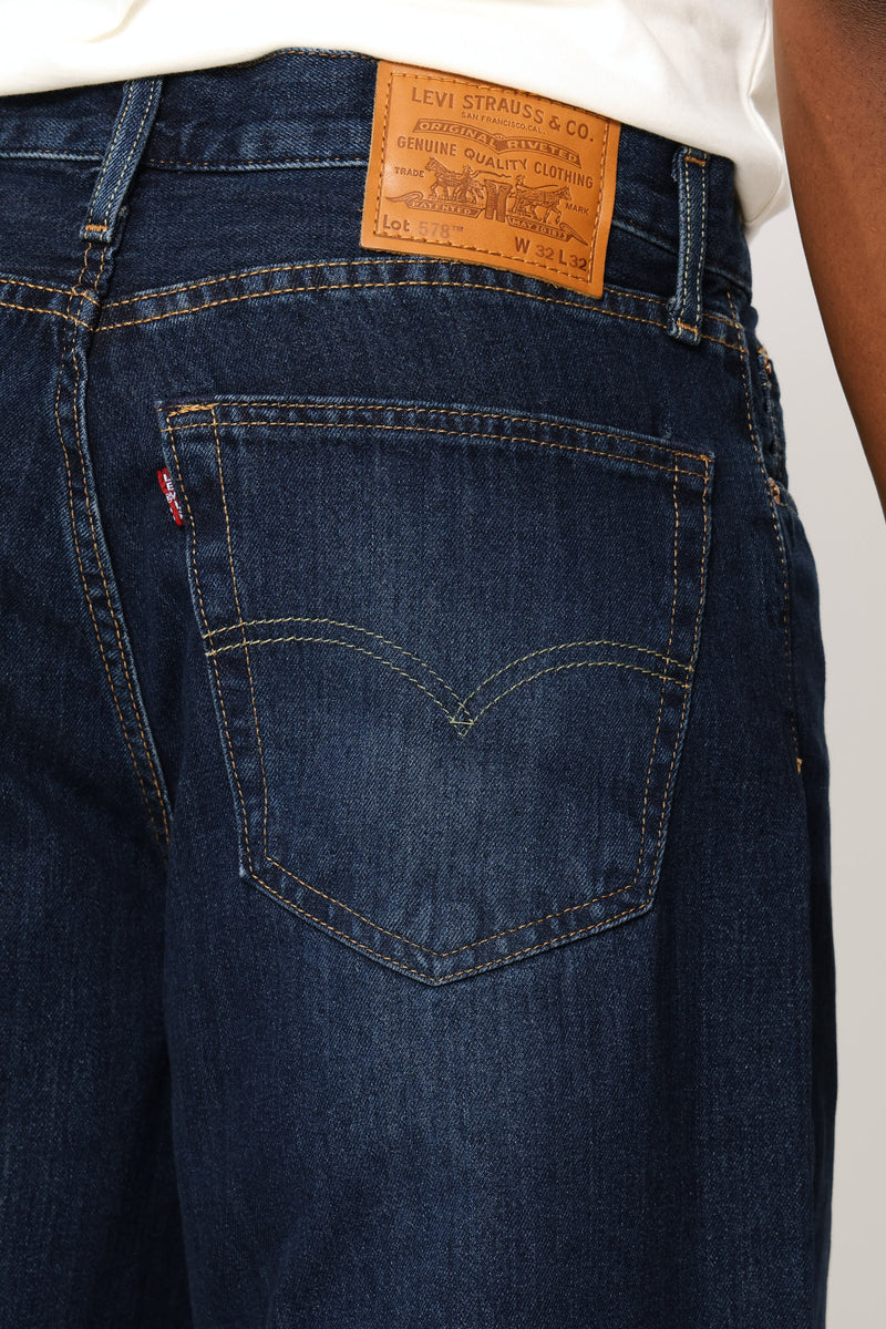 578 Varnish Tarnish Baggy Denim - Tea Stain