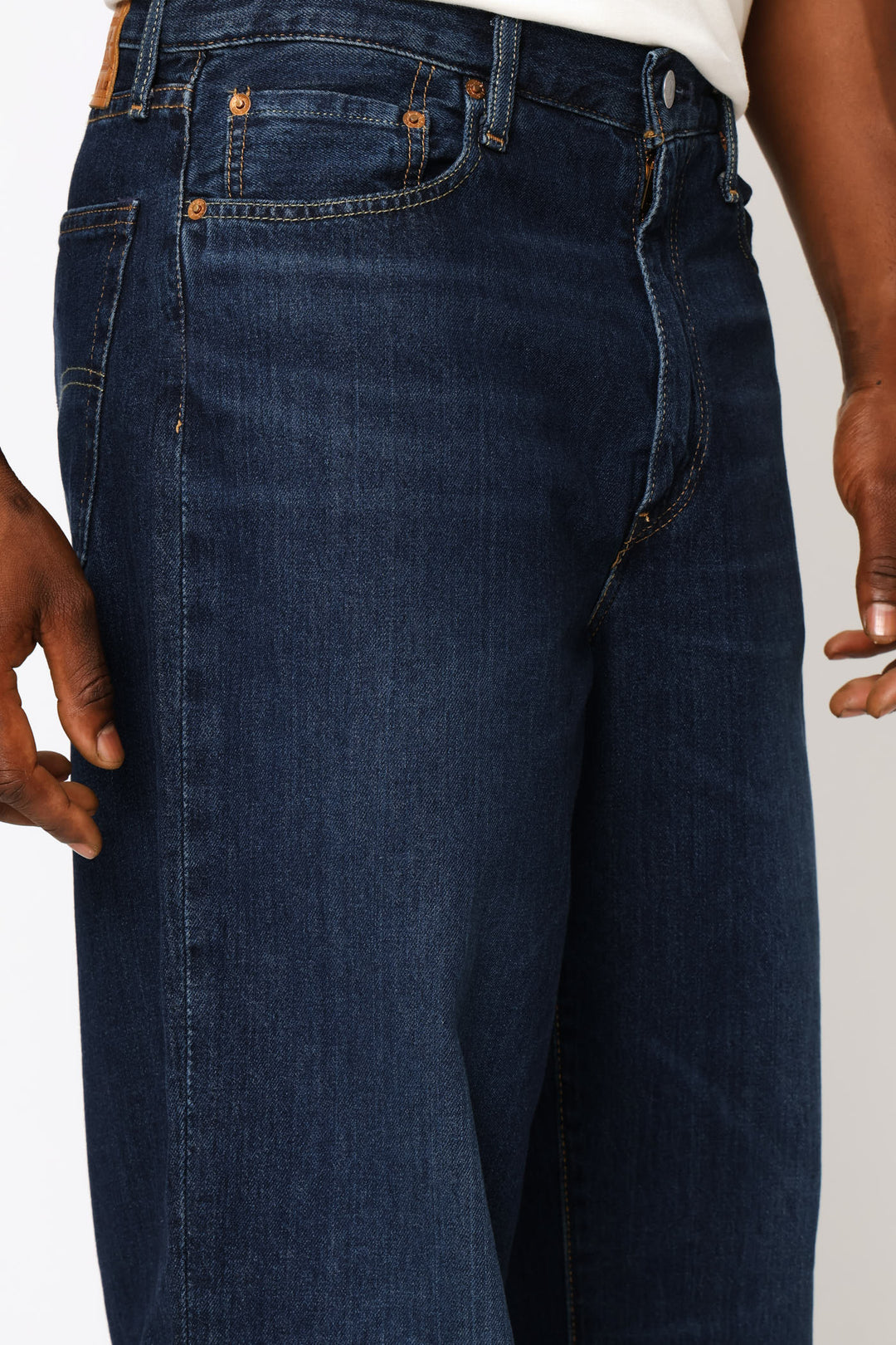 578 Varnish Tarnish Baggy Denim - Tea Stain