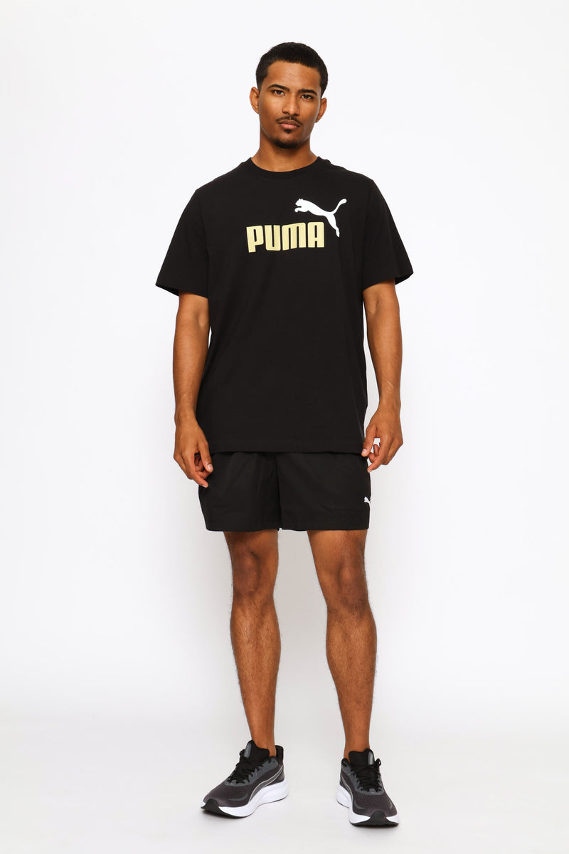 Essential 2 Color No. 1 Logo Tee - Black