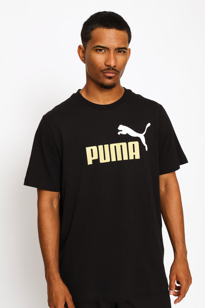 Essential 2 Color No. 1 Logo Tee - Black