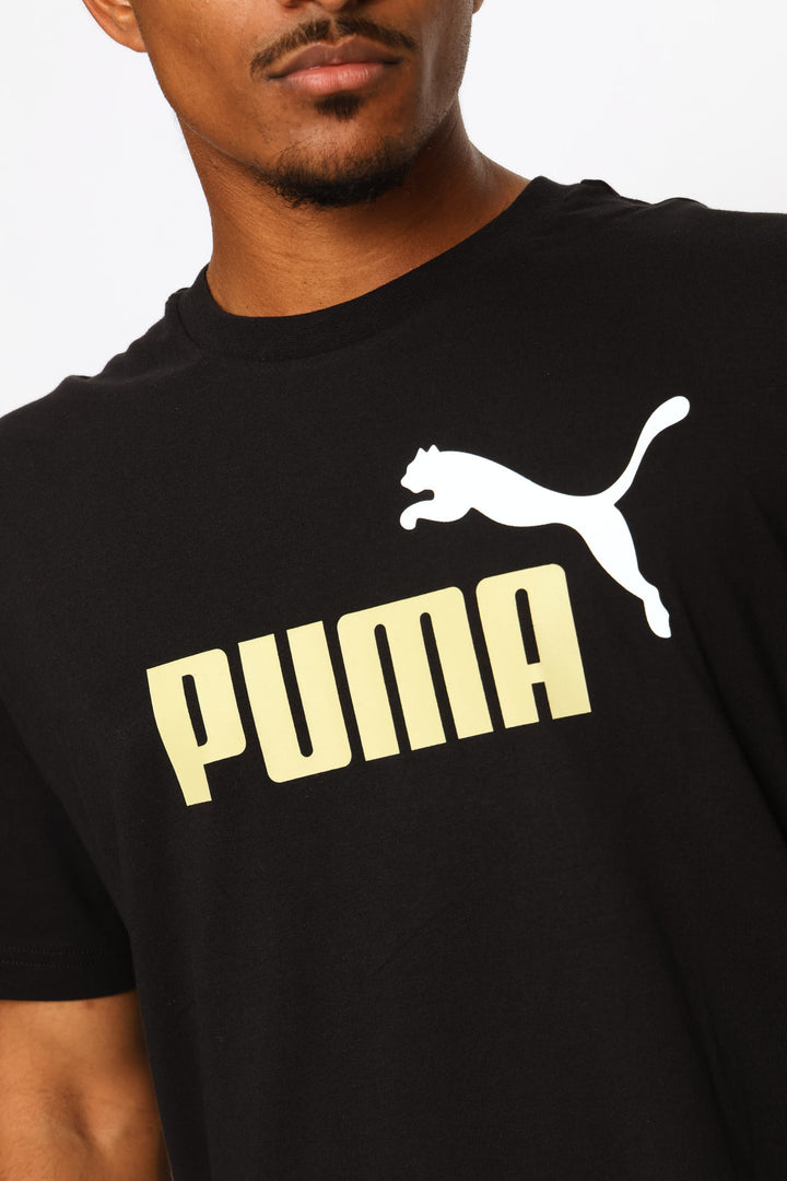 Essential 2 Color No. 1 Logo Tee - Black