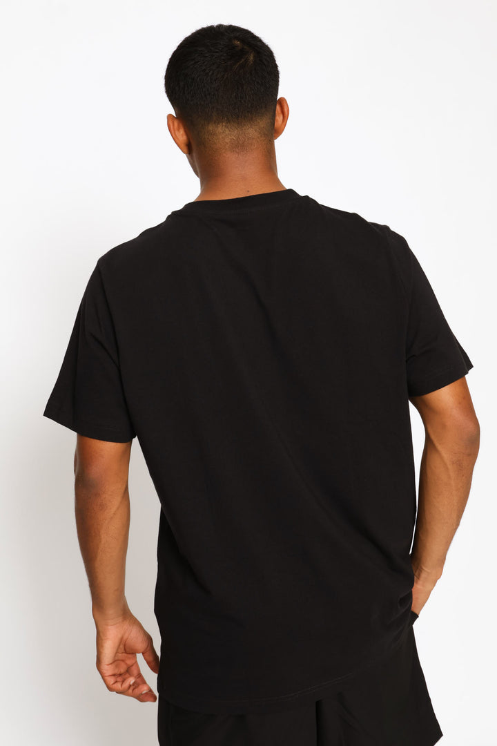 Essential 2 Color No. 1 Logo Tee - Black