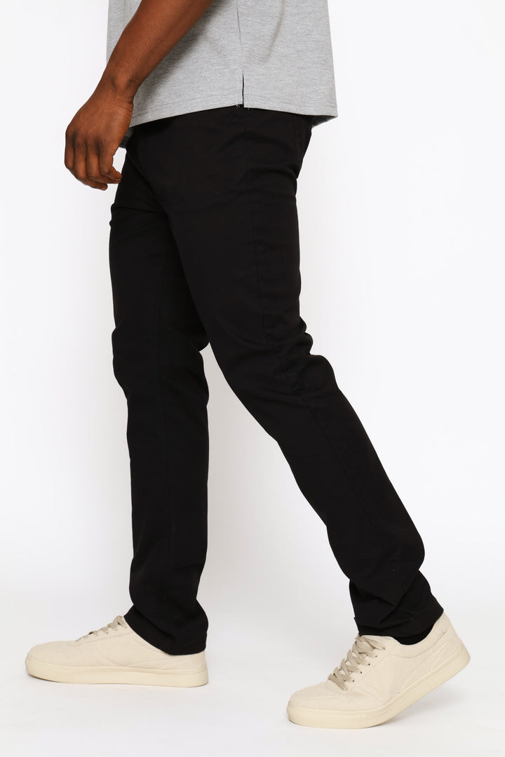 5 Pocket Chino - Black