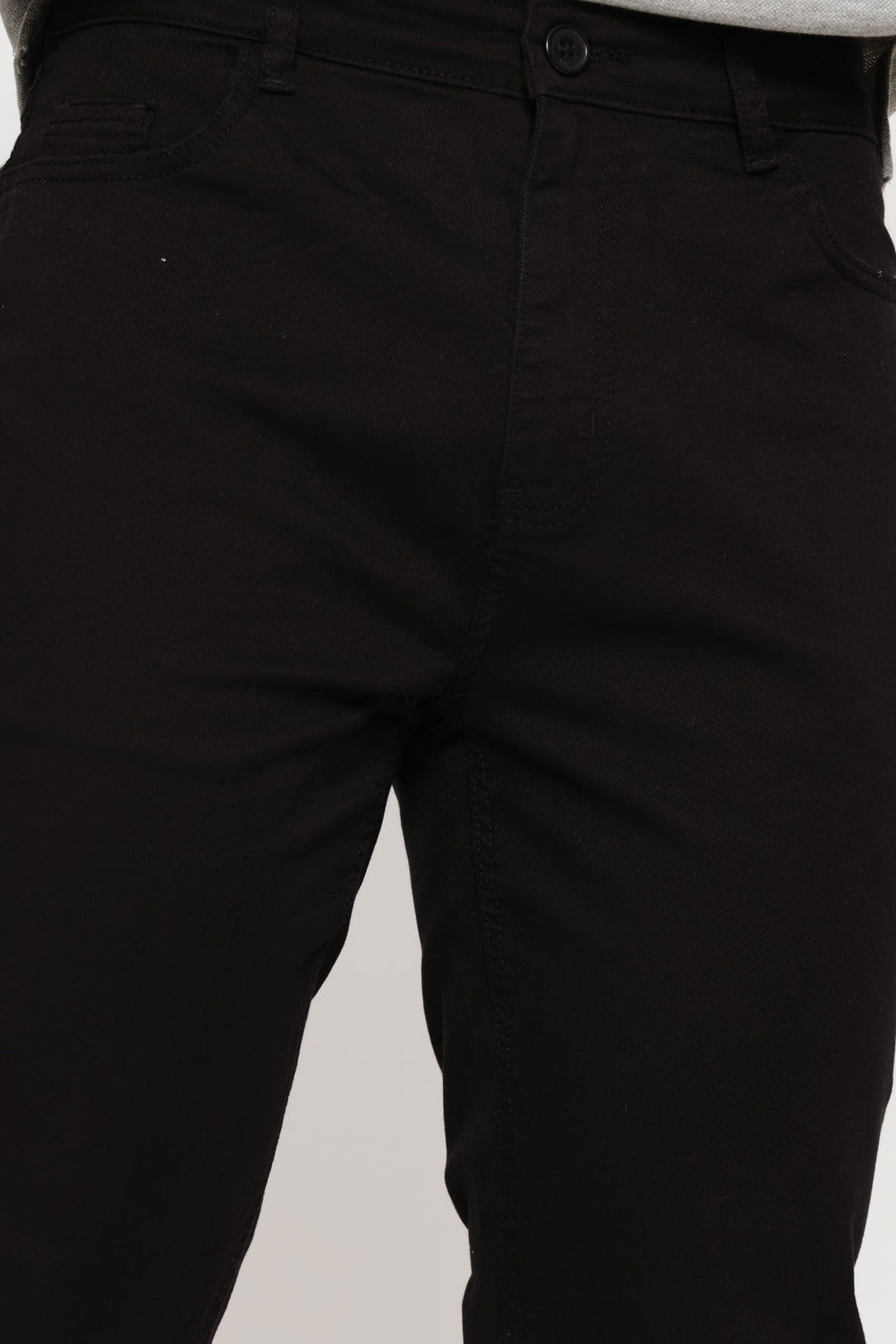5 Pocket Chino - Black