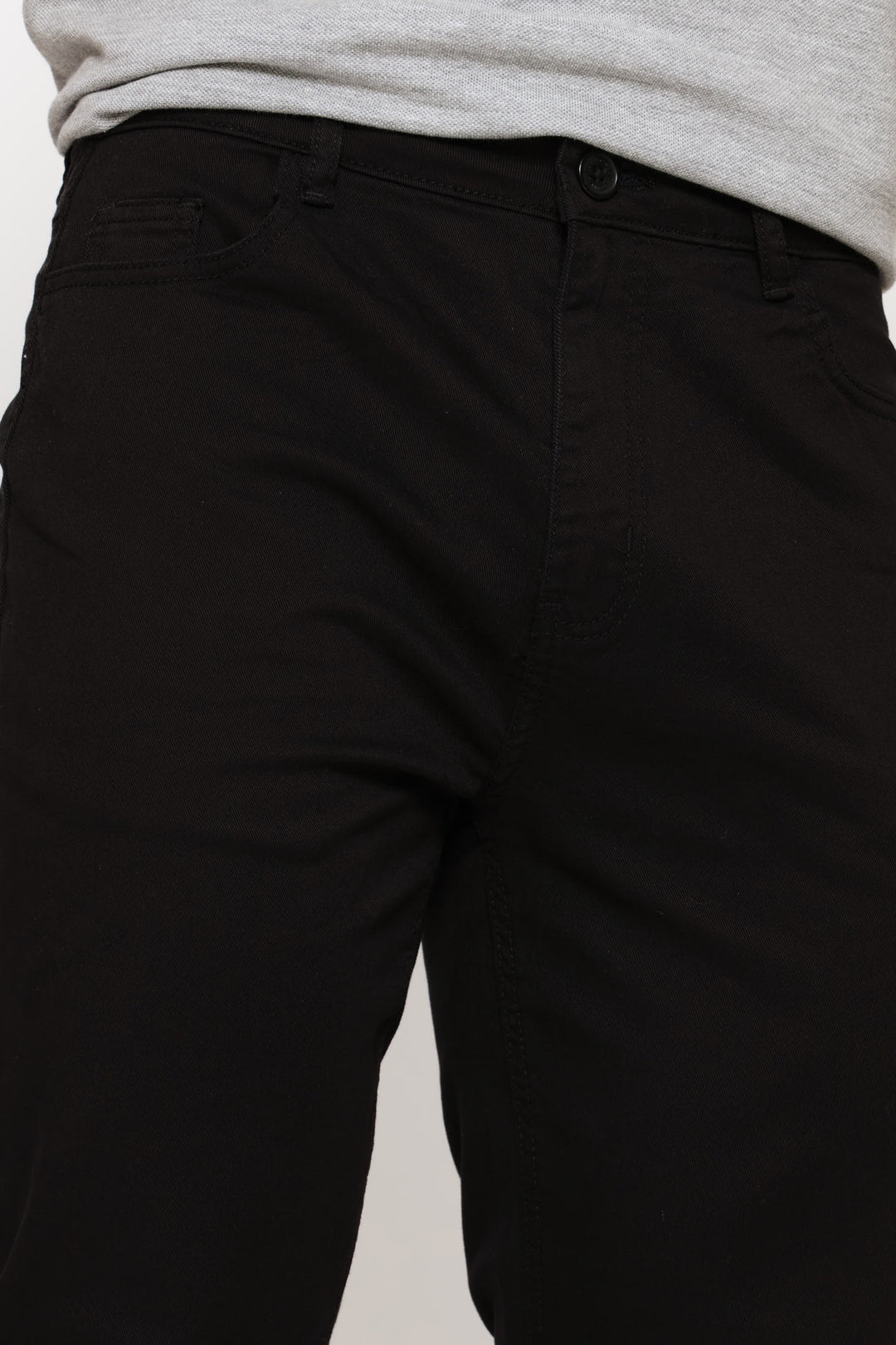 5 Pocket Chino - Black