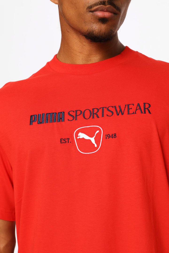 Class Graphic Tee - Red