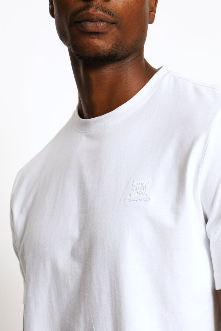 Heavy Weight Crew Neck Tee - White
