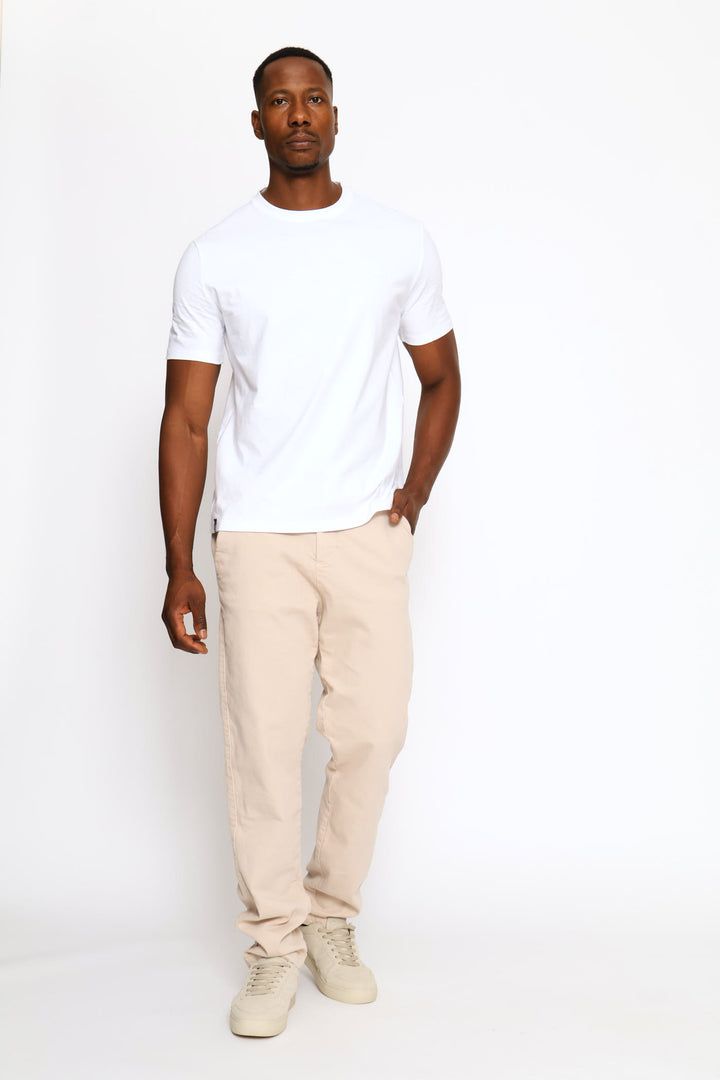 Heavy Weight Crew Neck Tee - White