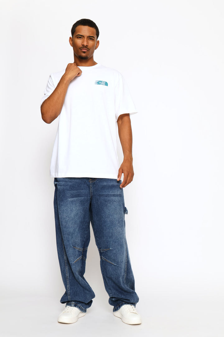 Retro Trail Tee - White