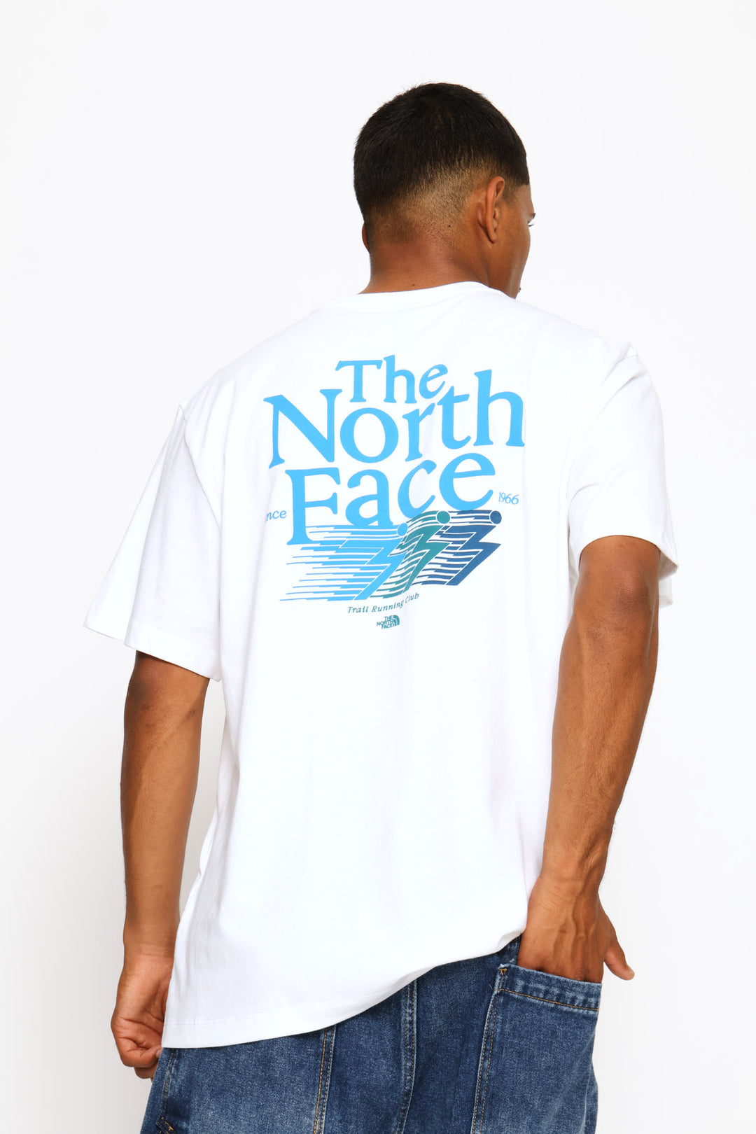 Retro Trail Tee - White