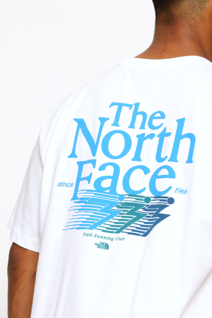 Retro Trail Tee - White