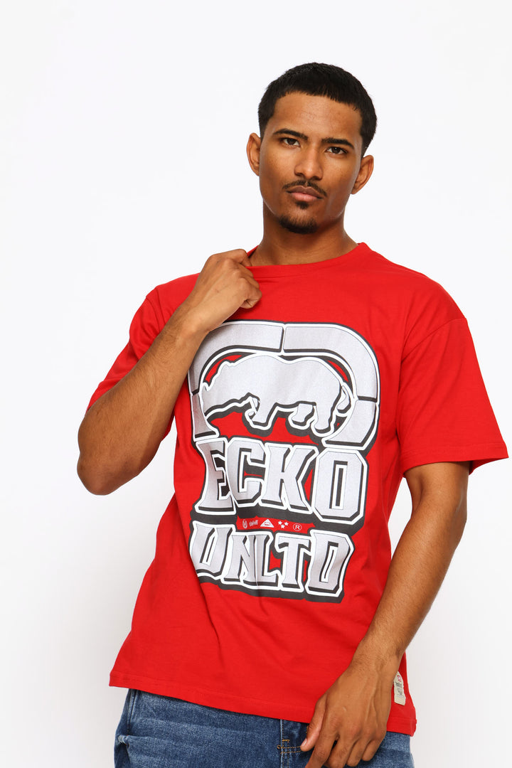 Big Foil Tee - Red