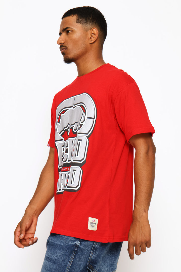 Big Foil Tee - Red