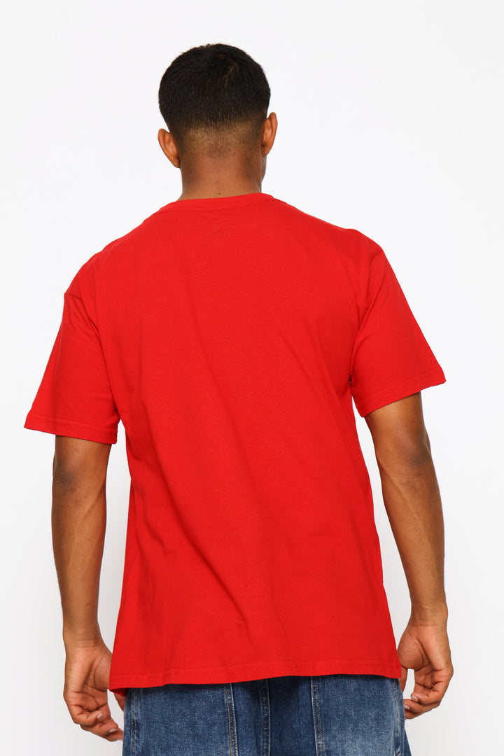 Big Foil Tee - Red