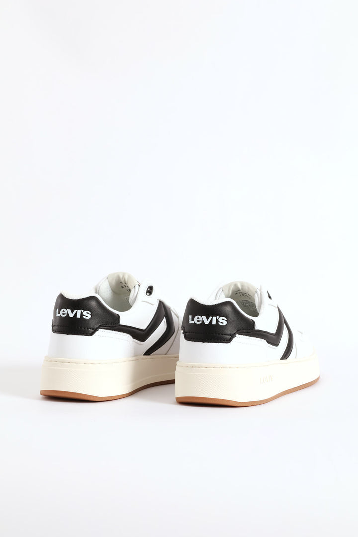 Glide Court Sneaker - White/Black