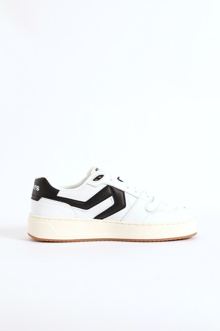 Glide Court Sneaker - White/Black