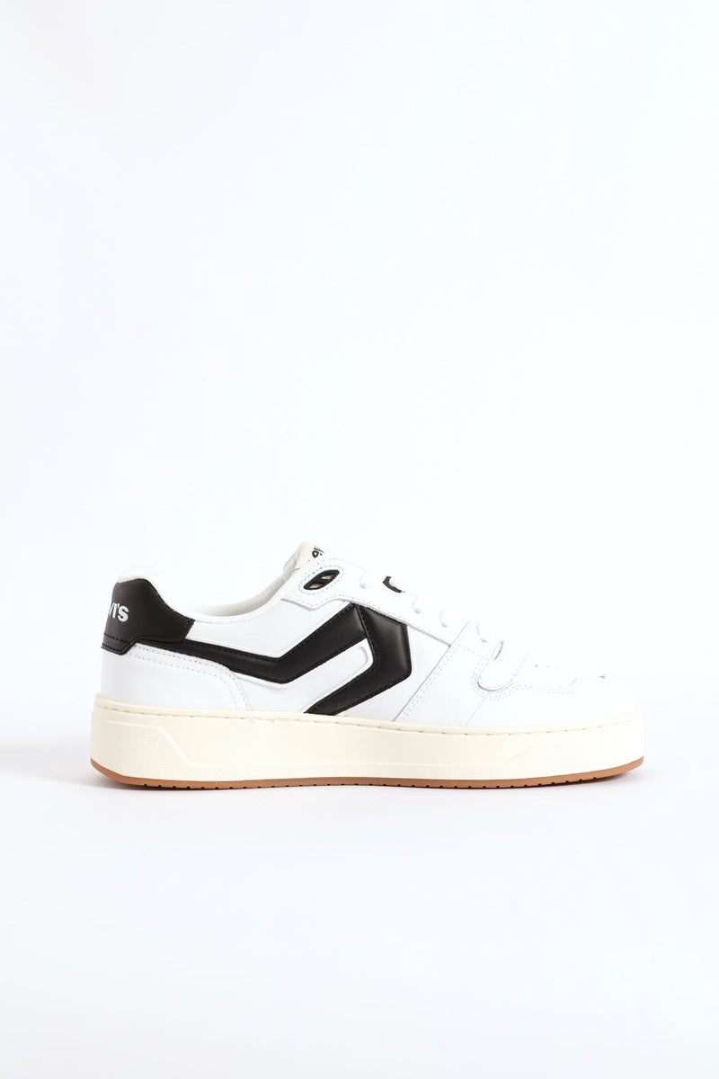 Glide Court Sneaker - White/Black