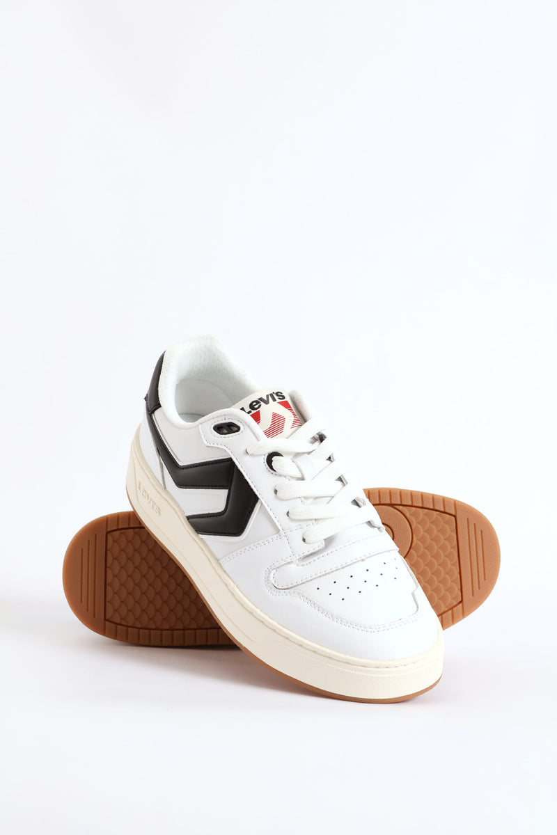 Glide Court Sneaker - White/Black