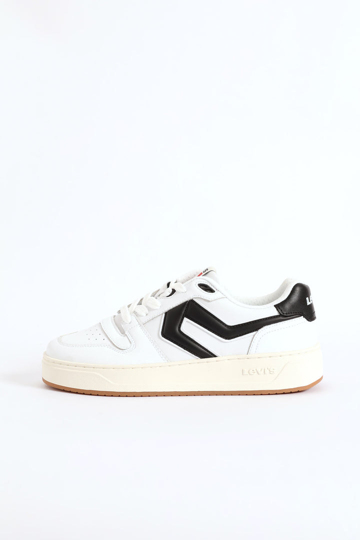 Glide Court Sneaker - White/Black