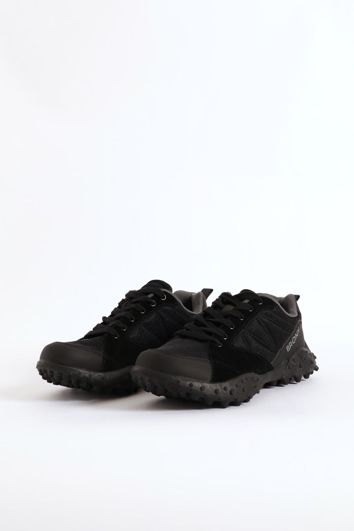 Chicago Trail Lace Up Shoe - Black