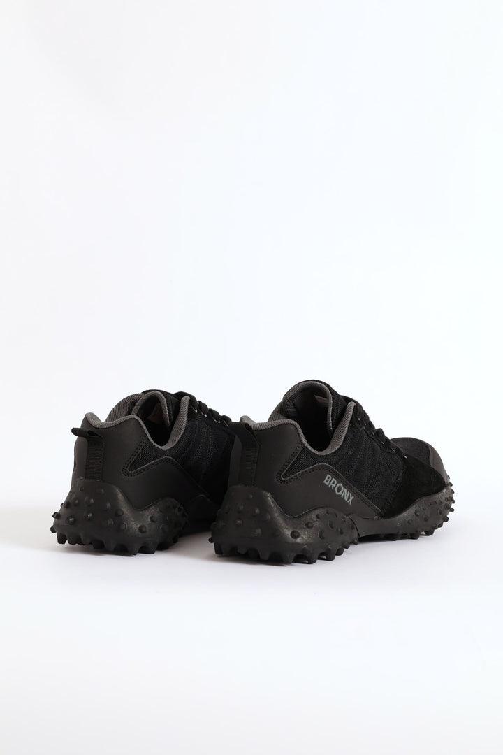 Chicago Trail Lace Up Shoe - Black