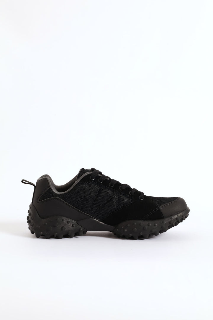Chicago Trail Lace Up Shoe - Black