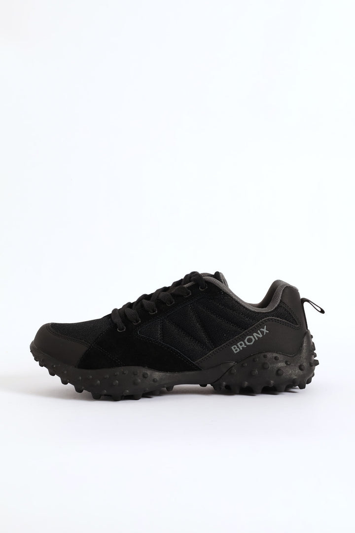 Chicago Trail Lace Up Shoe - Black