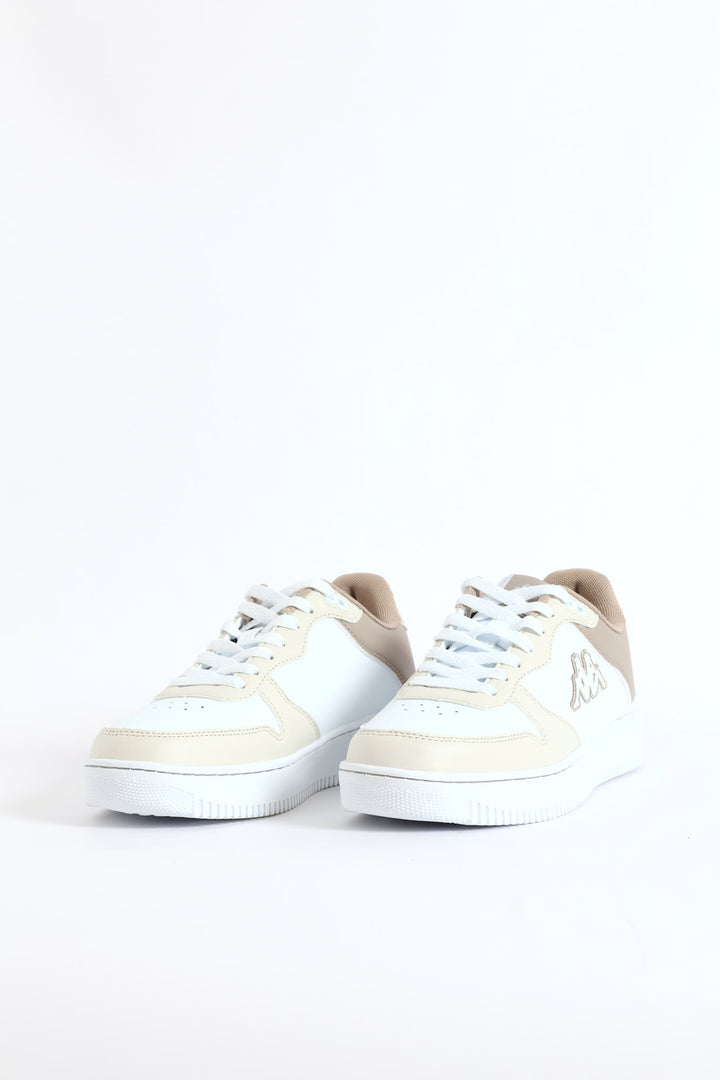 Logo Maserta Fashion Sneaker - White/Grey