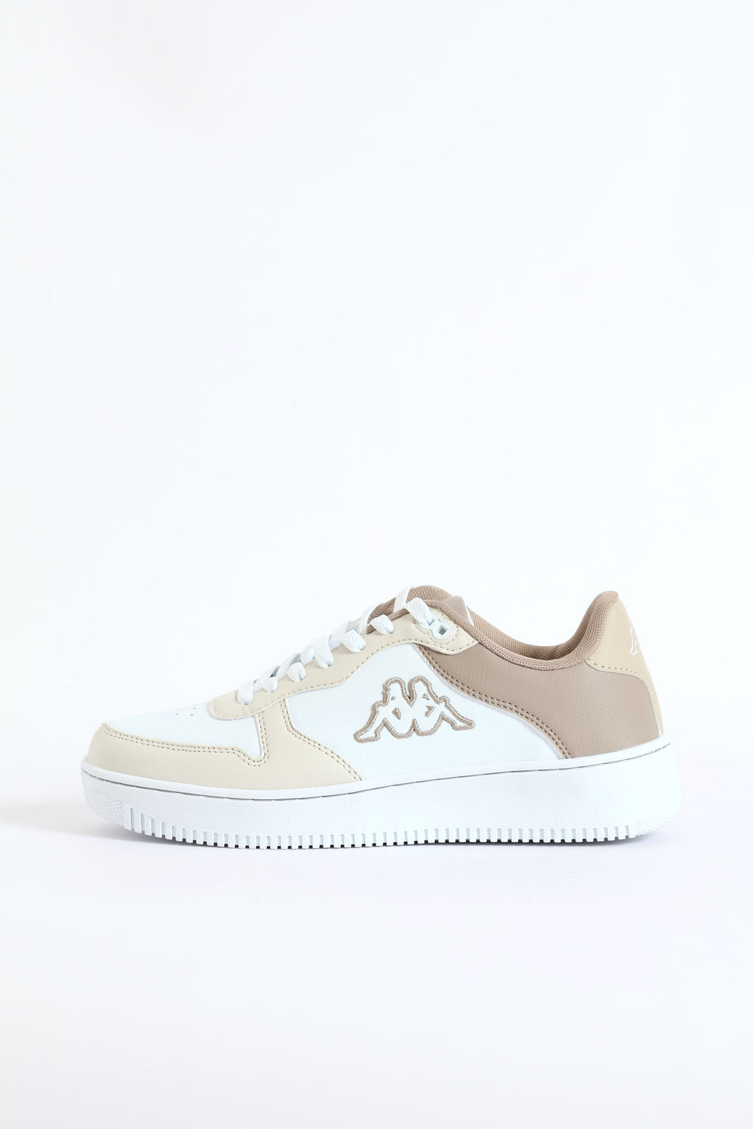 Logo Maserta Fashion Sneaker - White/Grey