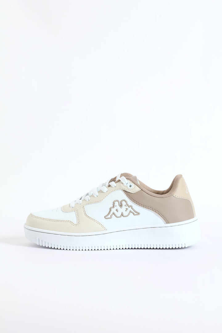 Logo Maserta Fashion Sneaker - White/Grey