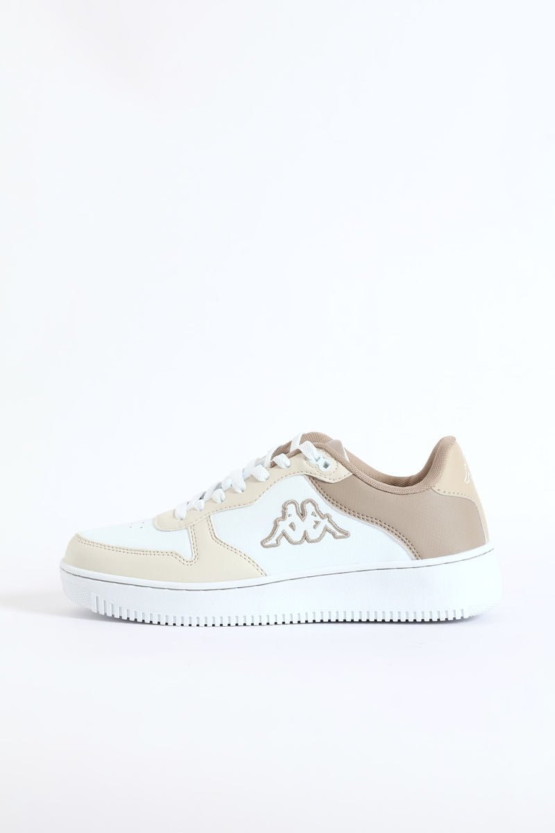 Logo Maserta Fashion Sneaker - White/Grey