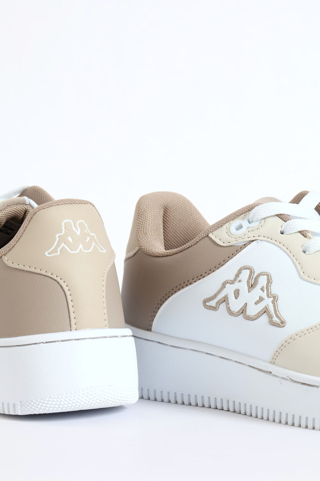 Logo Maserta Fashion Sneaker - White/Grey