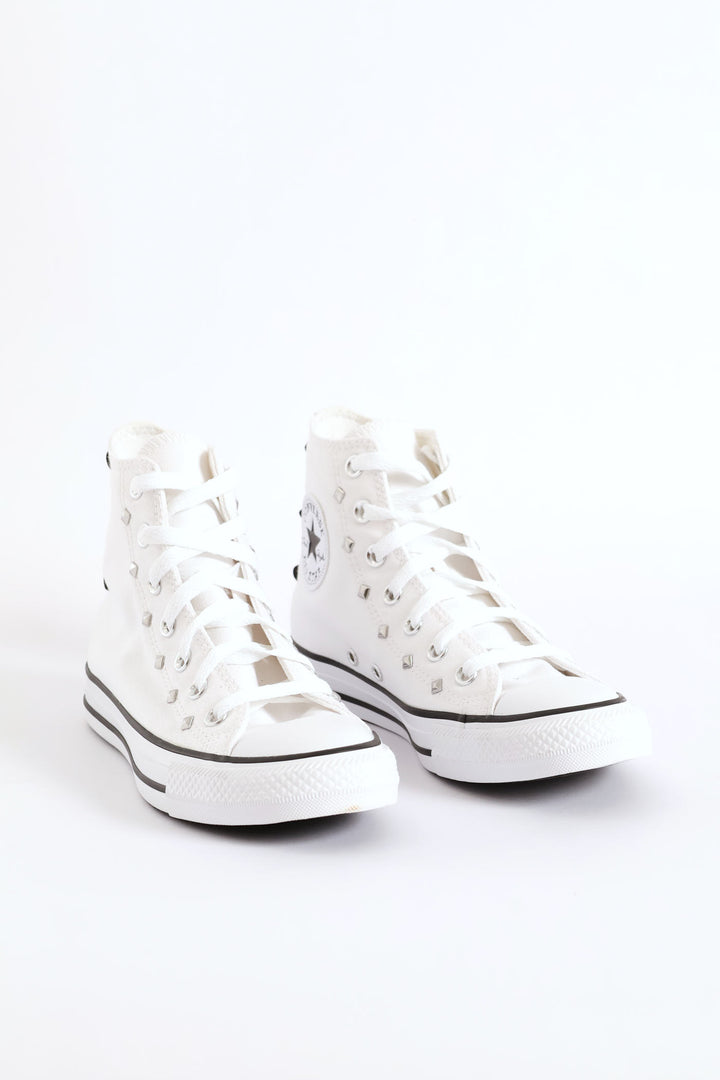 Chuck Taylor All Star Bows & Studs Sneaker - White