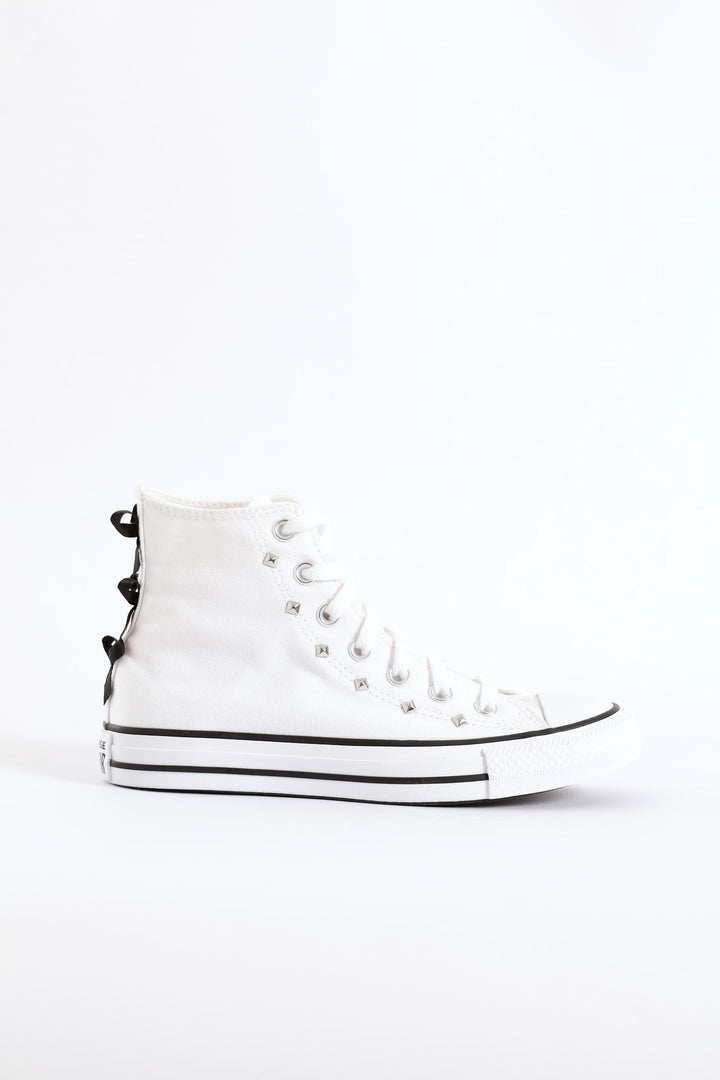Chuck Taylor All Star Bows & Studs Sneaker - White