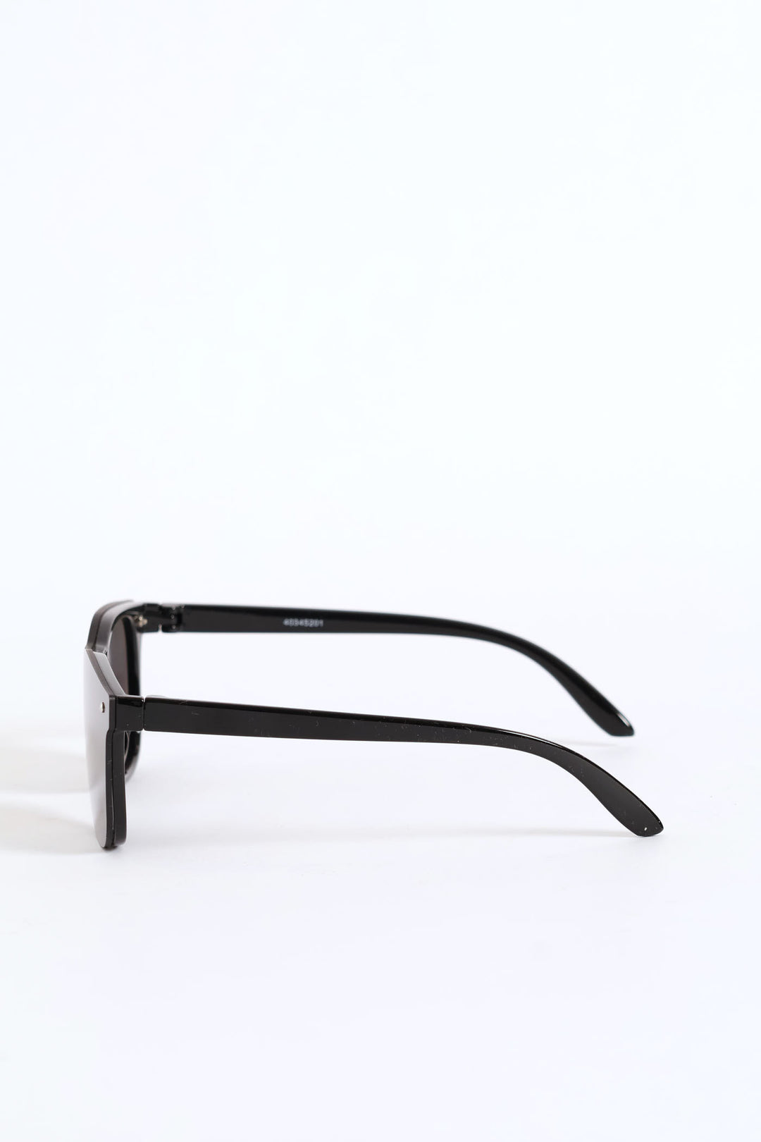 Pre-Boys Rimless Round Mirrored Wayfarer Sunnies - Silver